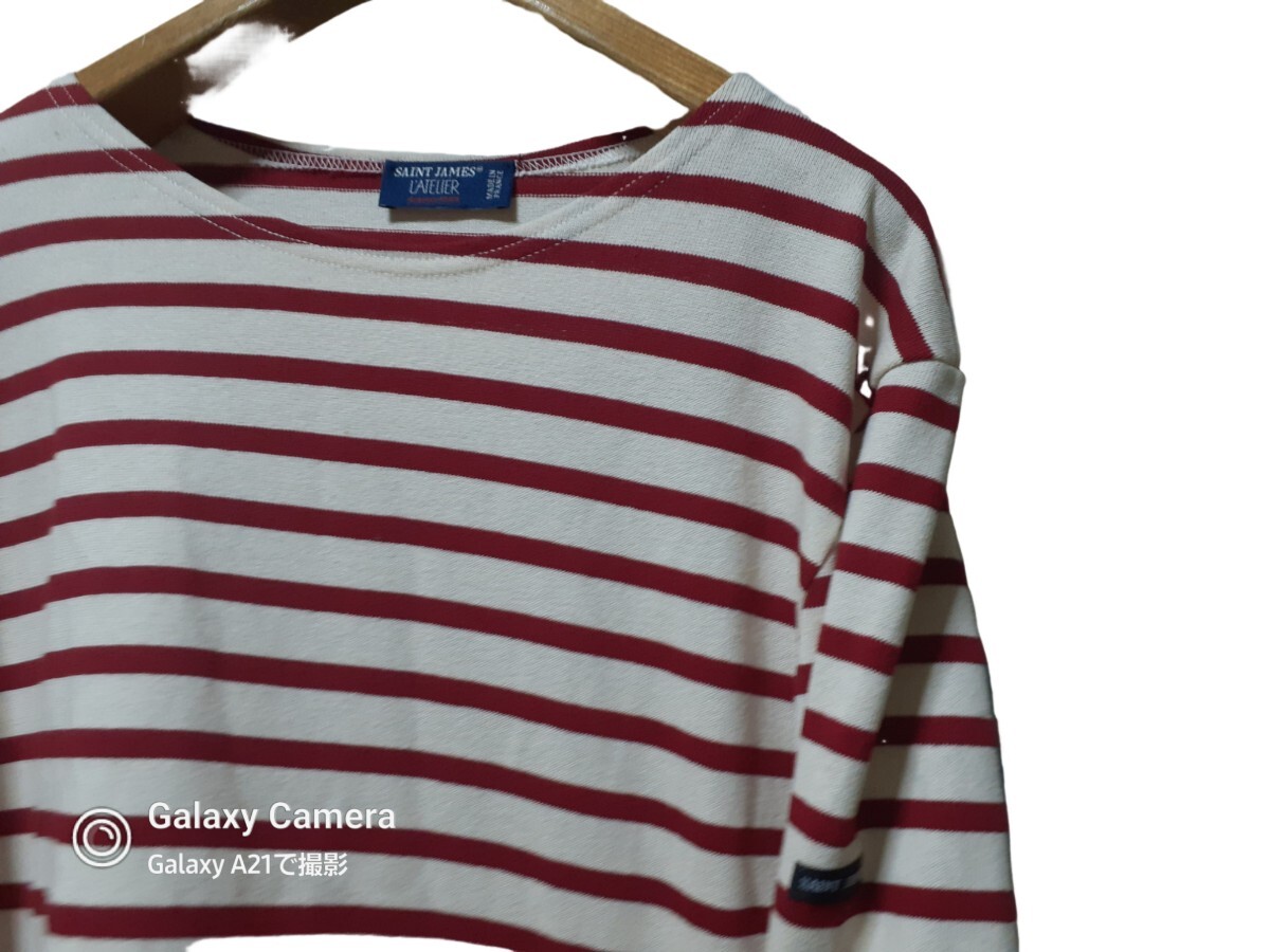 フランス製:セントジェームス SAINT JAMES L'ATELIERi:MEN'S-L: バスクシャツ 長袖の画像2