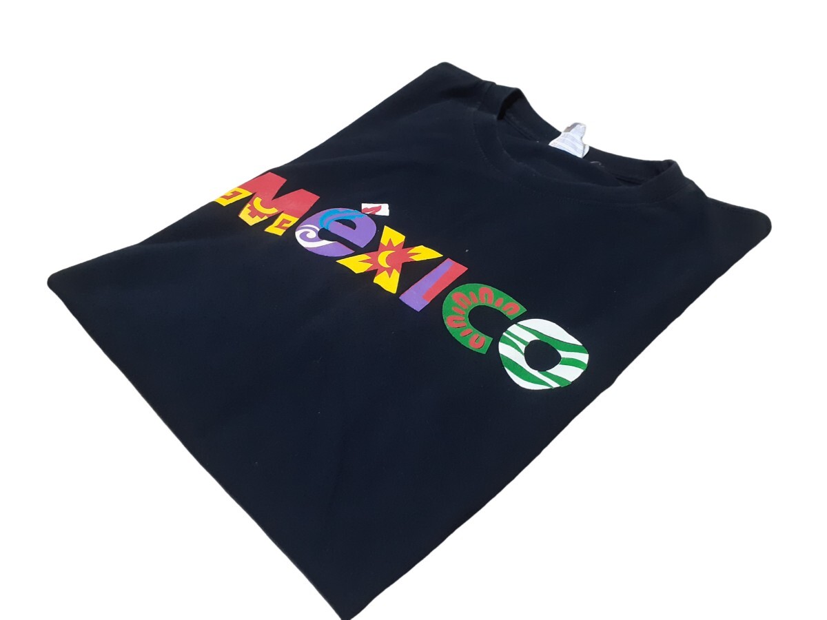  2000年代製 YAZBEK 半袖プリントTシャツ■00s 表記2XLサイズ MEXICO ブラック アメカジ ストリート 古着卸 古着 激安 90s 80s_画像1