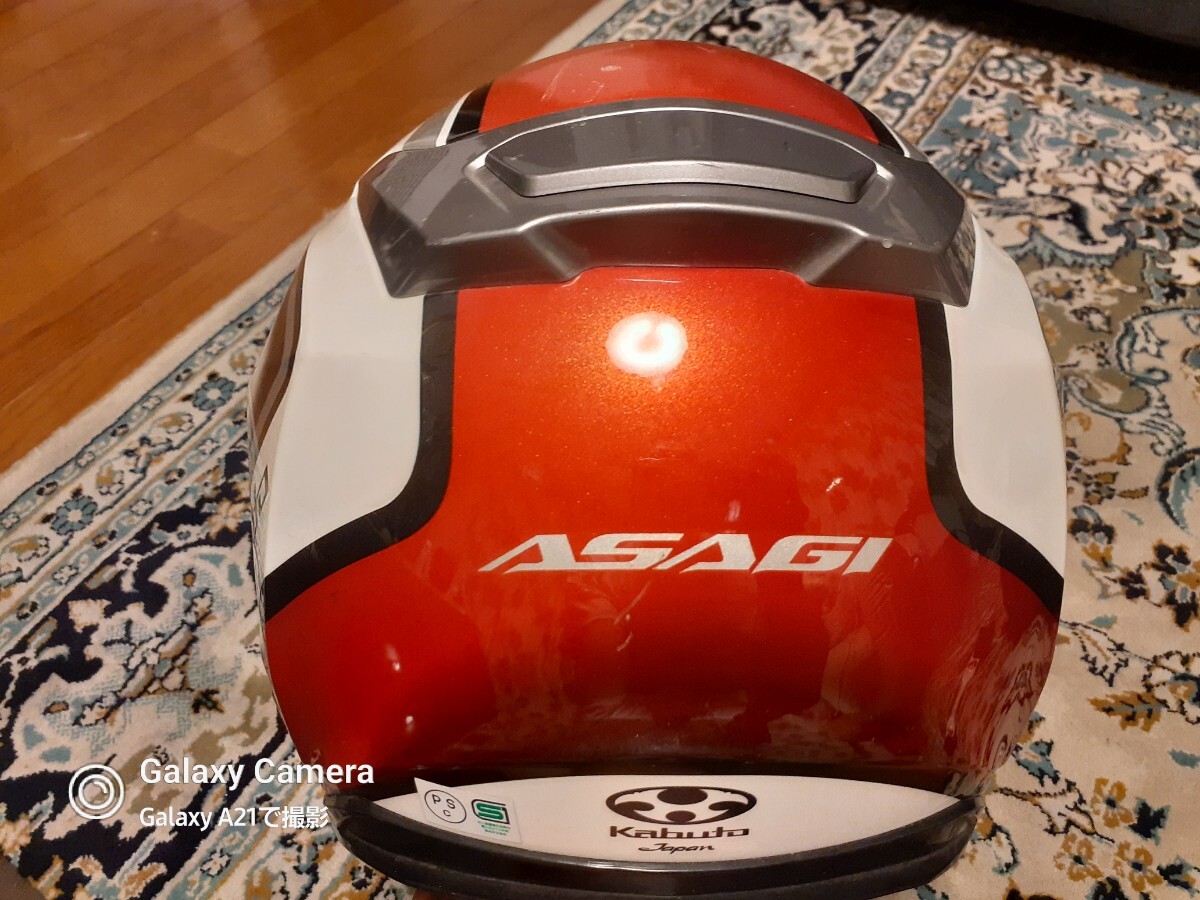 OGK Kabuto「ASAGI・アサギ」ジェットヘルメット 59-60cm(L) ＊ カブト オートバイ バイク