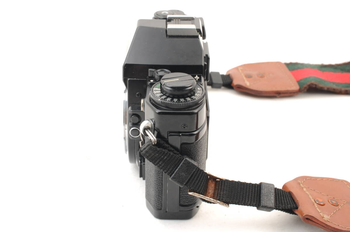 シャッター鳴き無し 動作品 キャノン Canon A-1 ボディ 黒 ブラック MF 一眼レフ フィルムカメラ 管GG2612_画像4