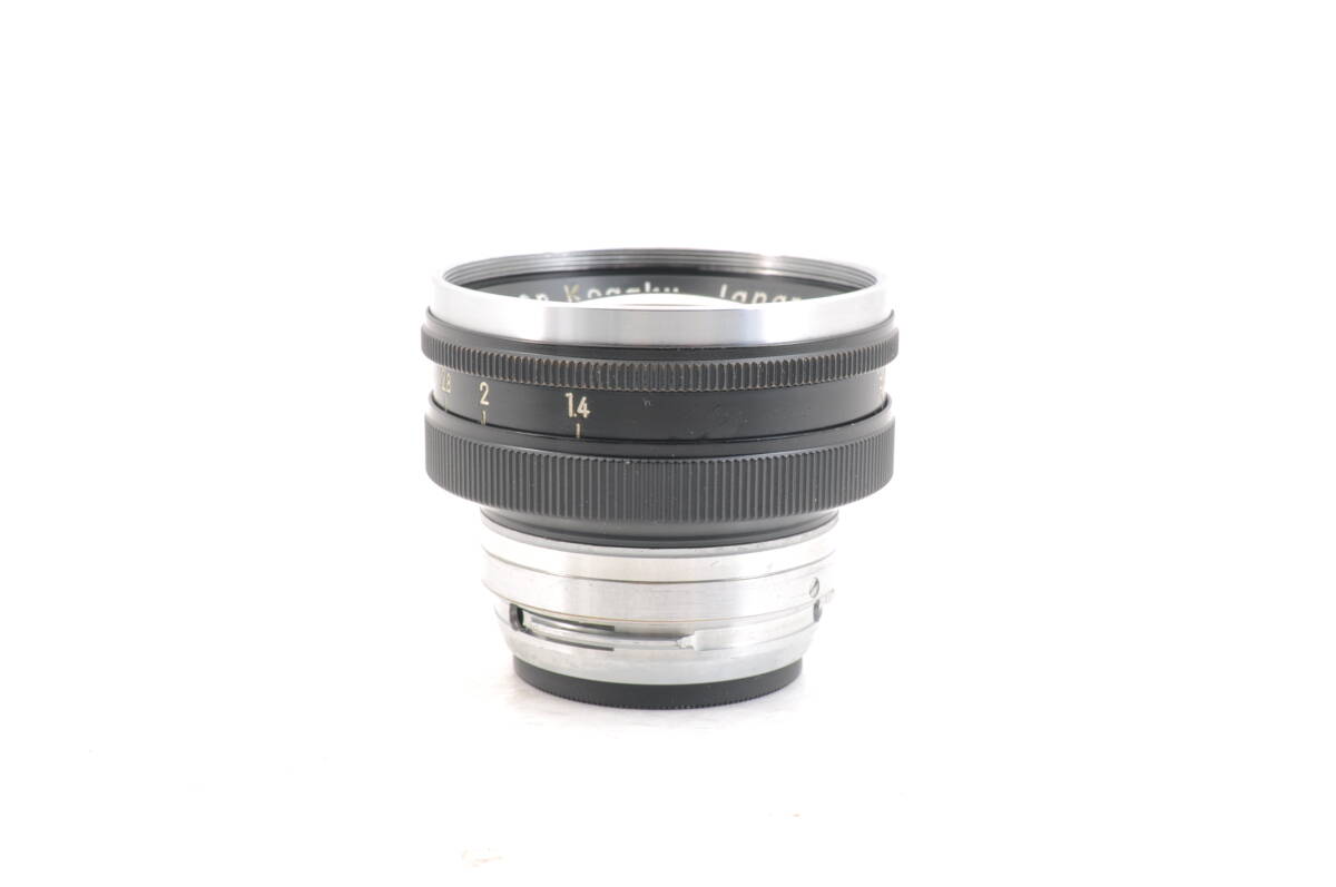 ニコン Nikon NIKKOR-S 5cm 50mm f1.4 Sマウント 日本光学 Nippon Kogaku MF 一眼カメラレンズ 管GG2706_画像3