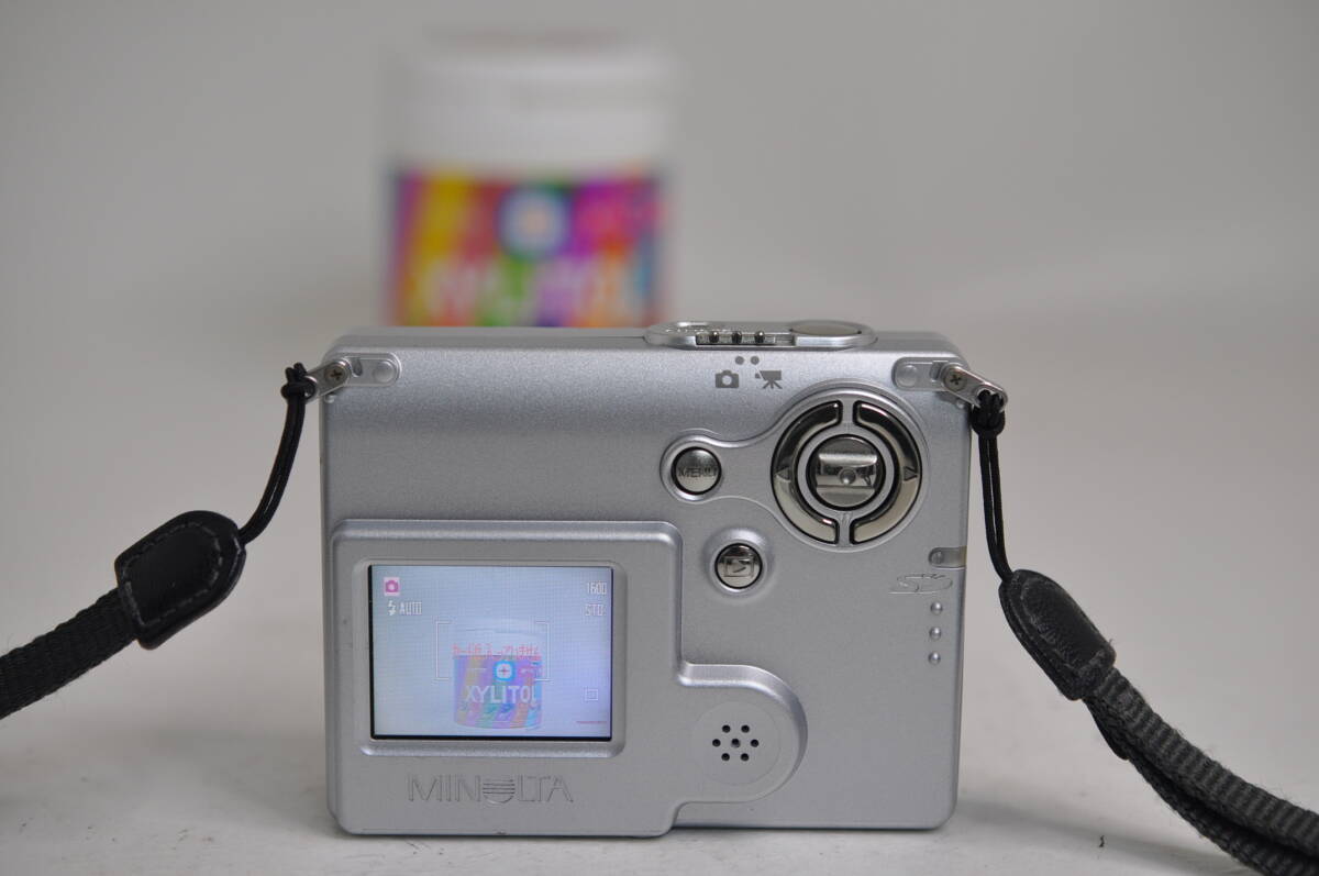 動作品 単三電池使用 ミノルタ MINOLTA DiMAGE X20 ディマージュ コンパクトデジタルカメラ 箱 取説付 管GG2733_画像8