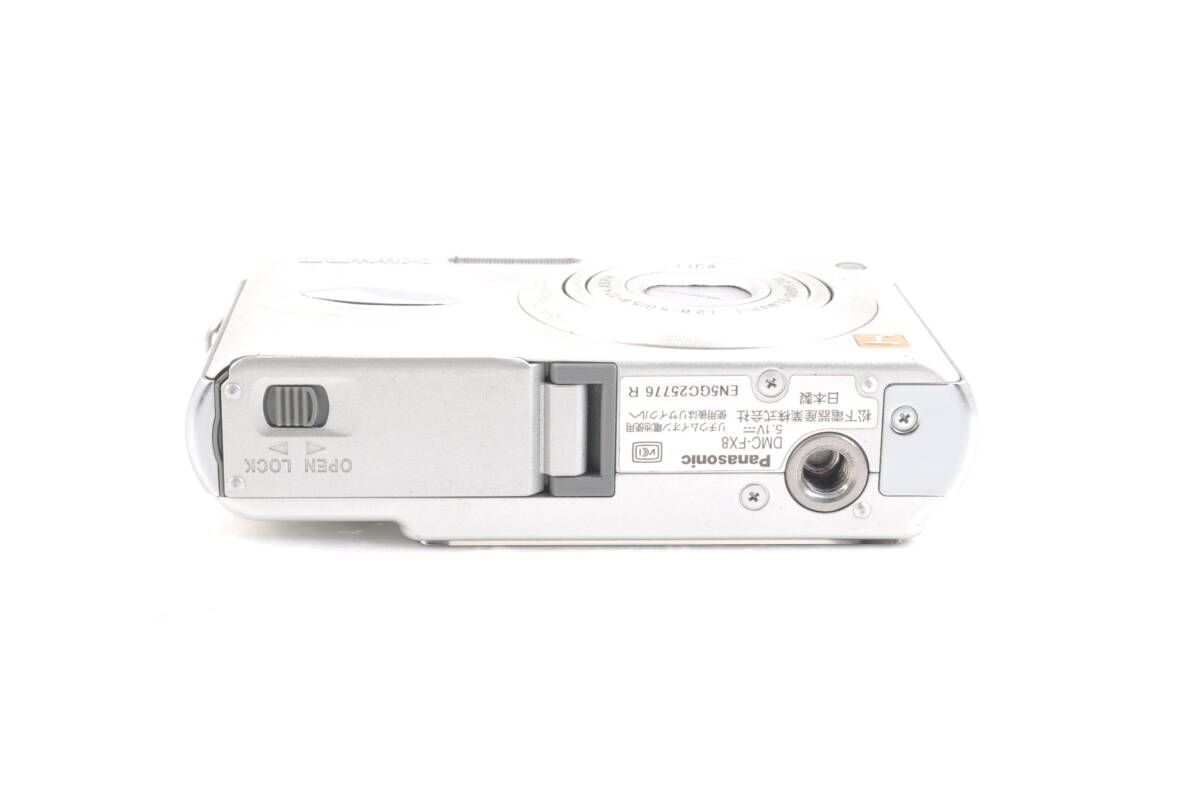 動作品 パナソニック Panasonic LUMIX DMC-FX8 ルミックス コンパクトデジタルカメラ 充電器付 管GG2839の画像6