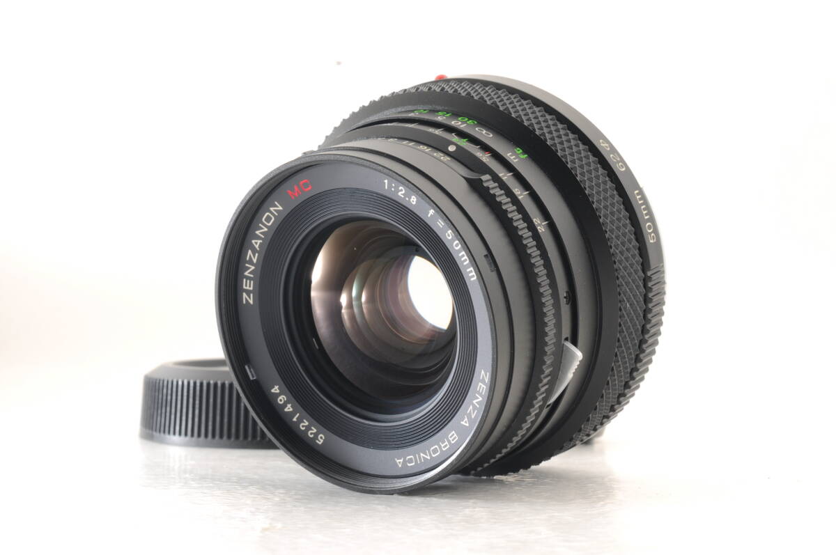 動作品 ゼンザブロニカ ZENZA BRONICA ZENZANON MC 50mm f2.8 中判カメラレンズ 管GG2925