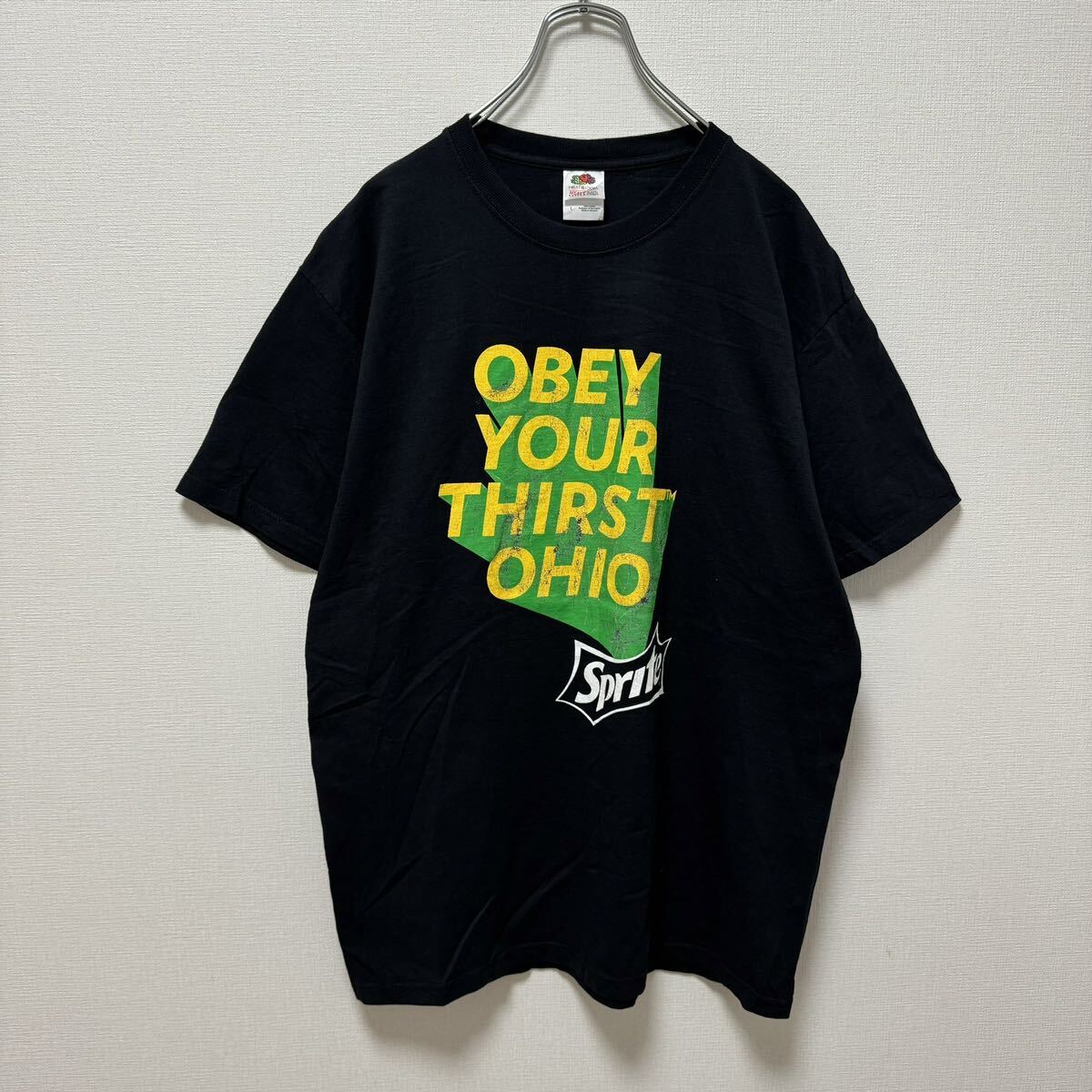 スプライト　sprite 古着　企業　Tシャツ　フルーツオブザルーム