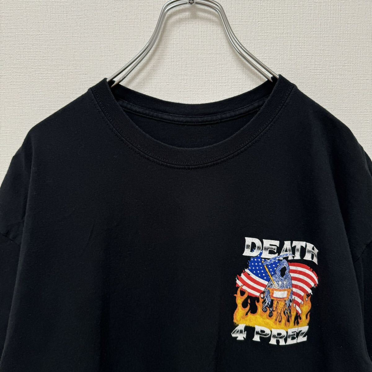 古着　Tシャツ　ヒップホップ　バンT DeathPrez Death4Prez