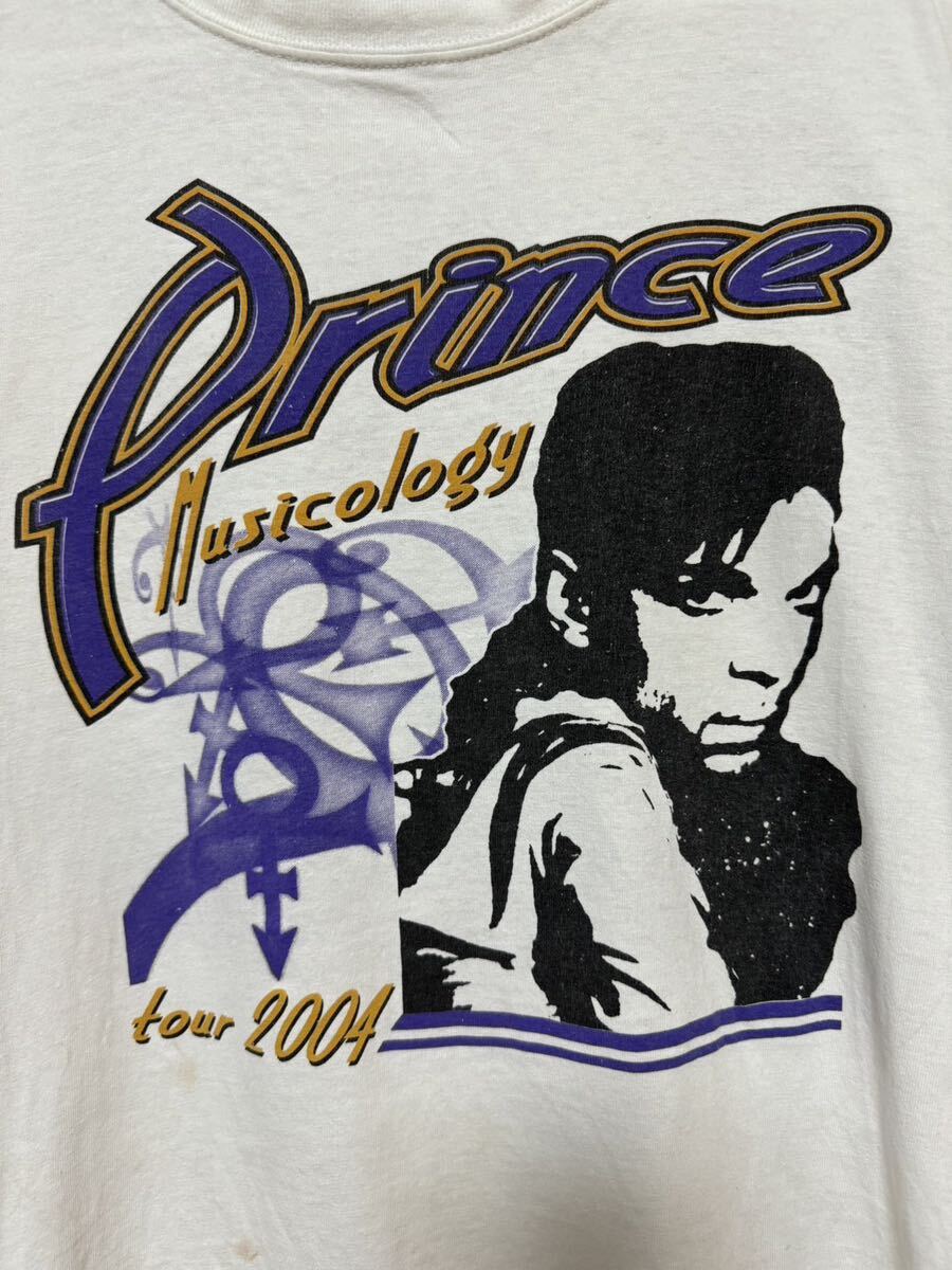 PRINCE プリンス MUSICOLOGY 2004年 ツアー　バンT 古着