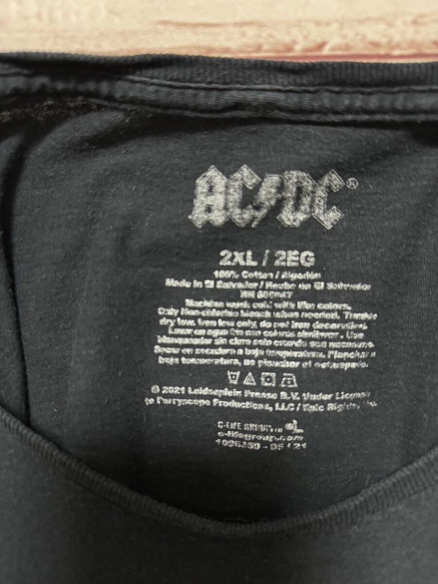 バンT バンドTシャツ　古着　ミュージック　AC/DC エーシーディーシー