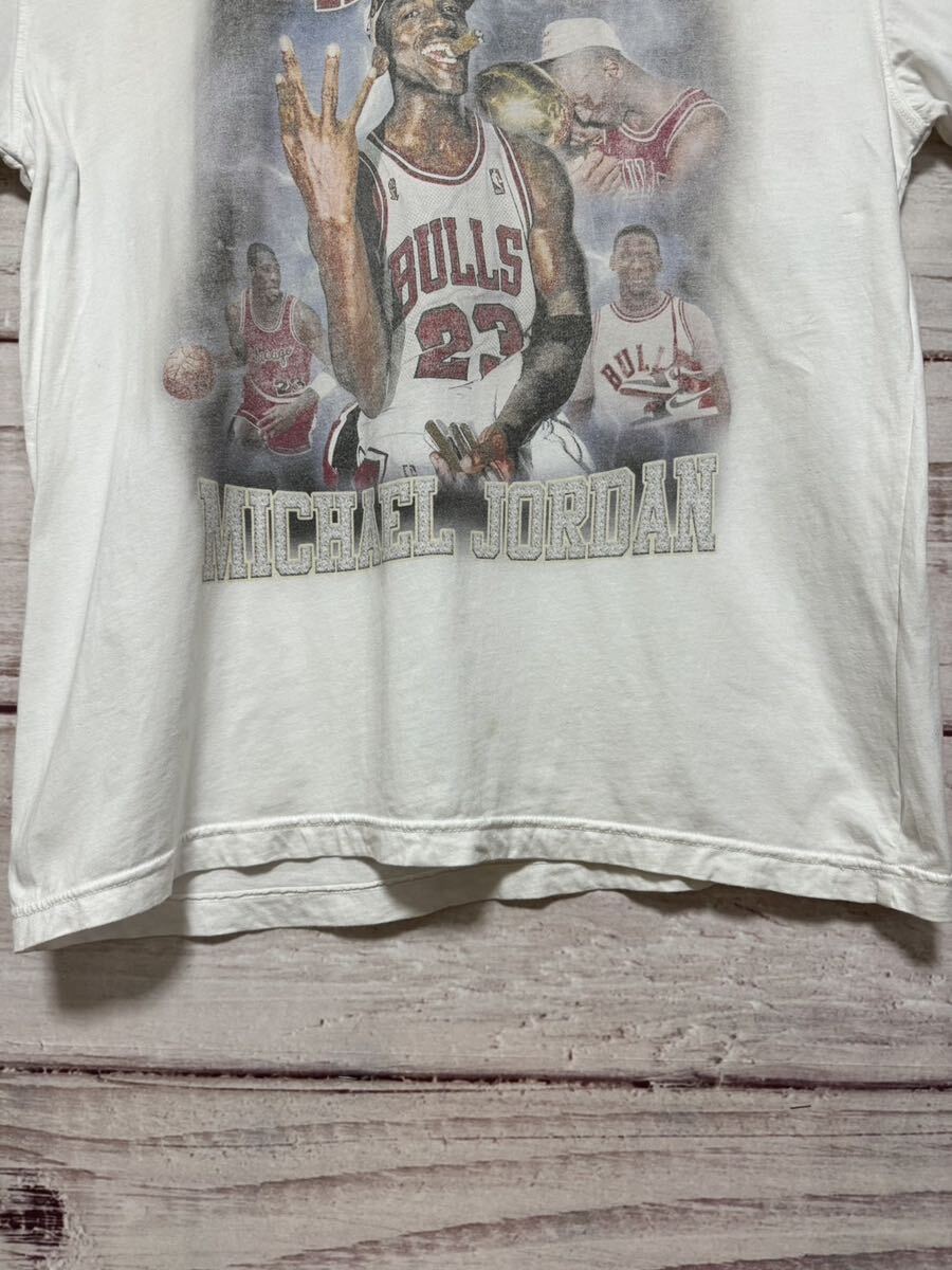 古着 Tシャツ マイケルジョーダン NBA シカゴブルズ アート グラフィックの画像6