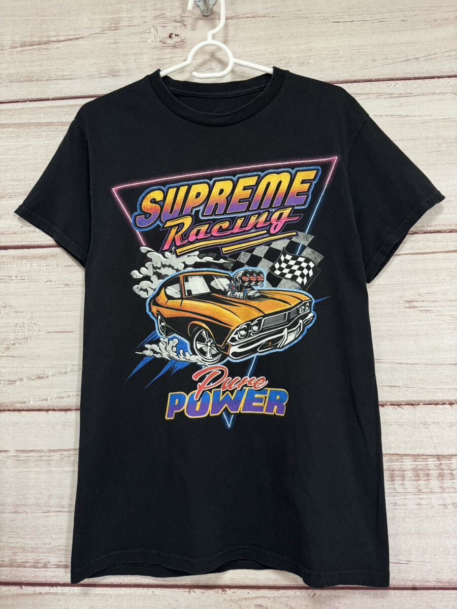 NASCAR中心レーシングプリントＴシャツ　DOM 古着　Tシャツ_画像1