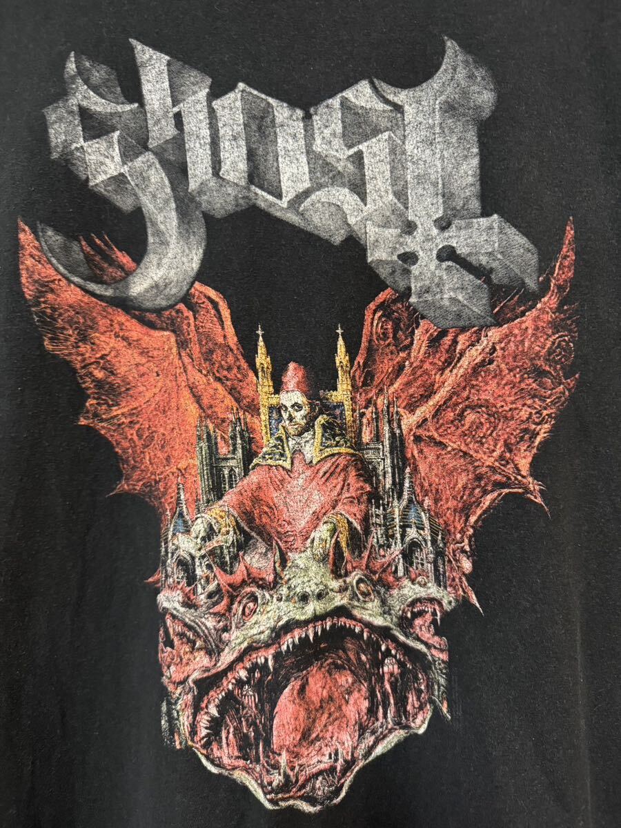 Ghost ベビメタ　バンT バンドTシャツ　古着　タルテックス_画像2