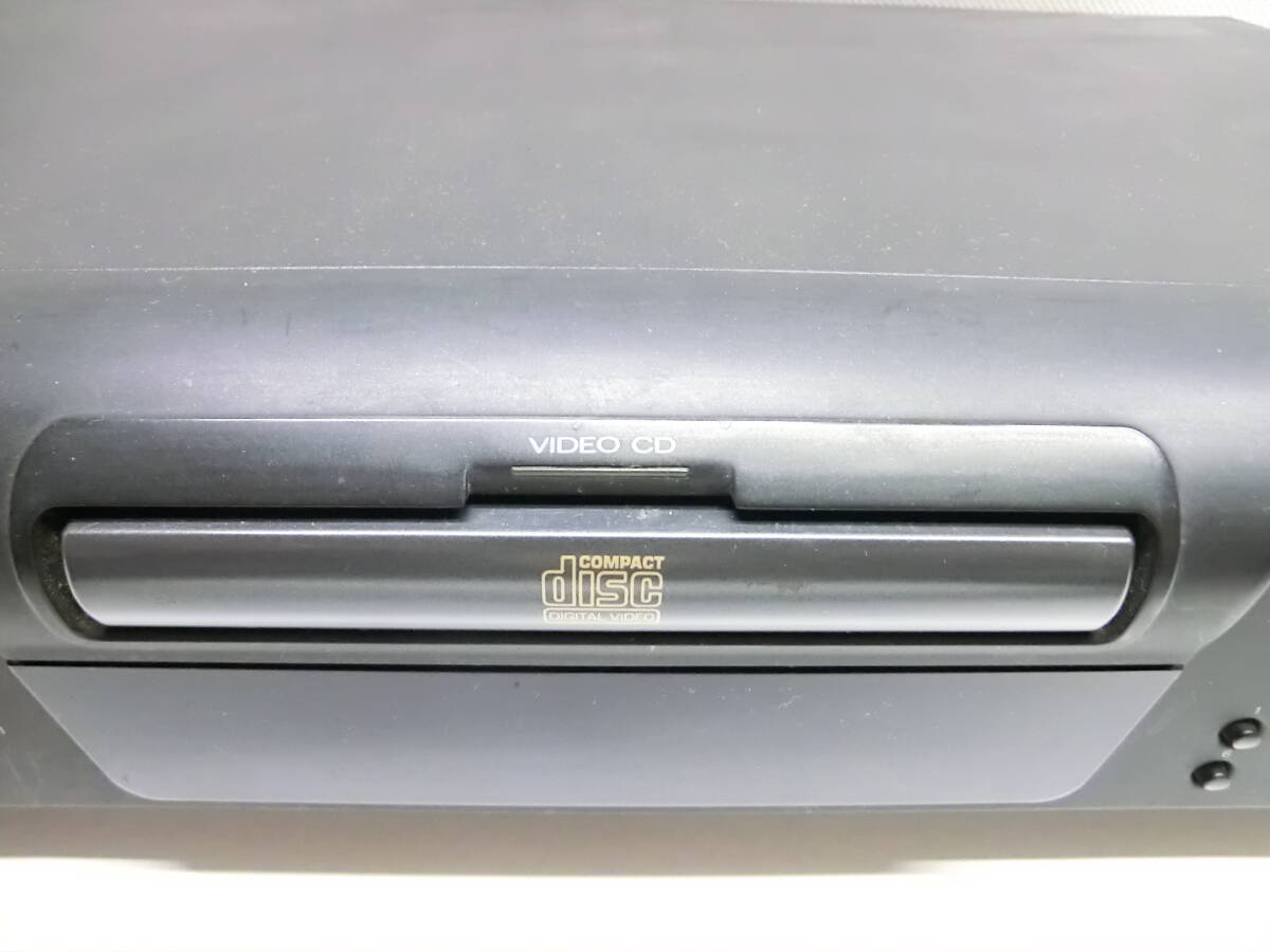 音響祭 ビクター ビデオ CDプレーヤー XL-SV1 日本製 家電 VHS デッキ オーディオ機器 簡易作動確認済 自宅保管品 Victor VIDEO CD PLAYERの画像5