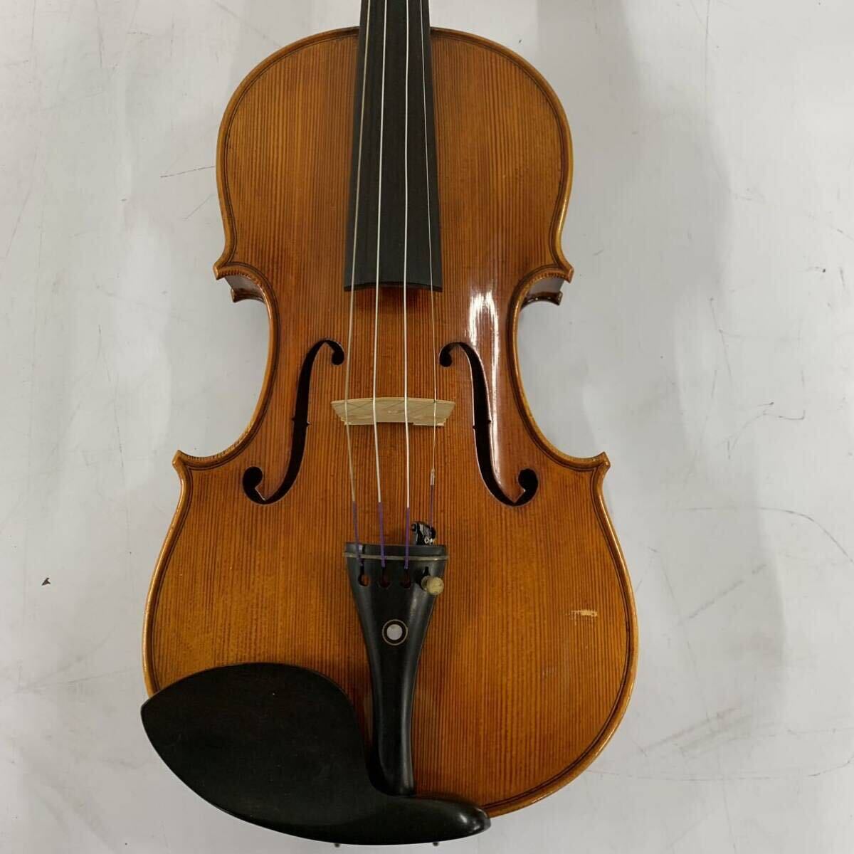 【P-2】 名称不明 バイオリン ファスナー破損 キズあり 汚れあり 中古品 1394-45の画像4