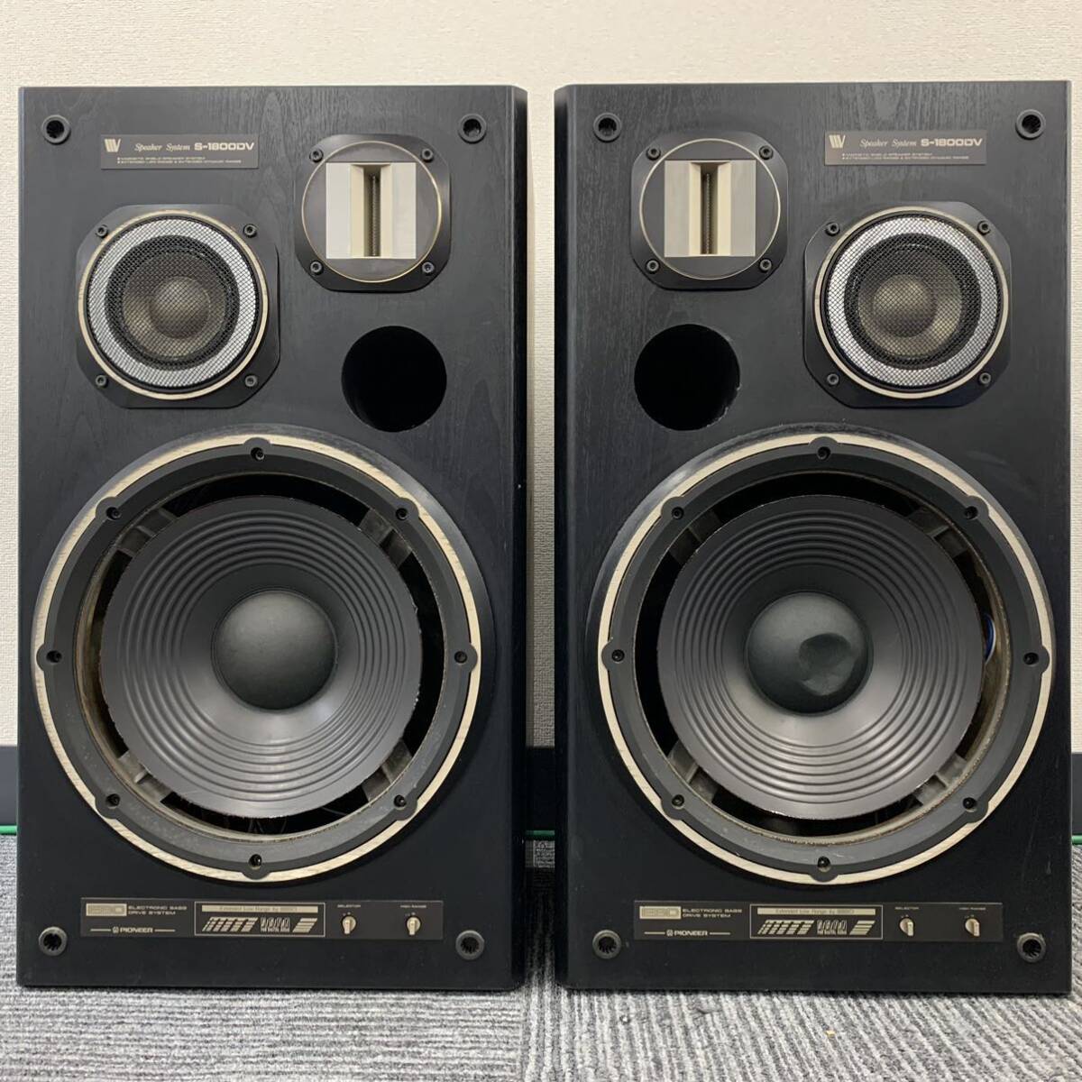 7000円 【直接引取り限定】 Pioneer S-1800DV スピーカー ペア 7000円 【直接引取り限定】 Pioneer S-1800DV スピーカー ペア