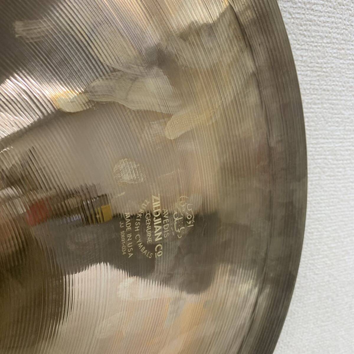 【N-3 緑 大】 Zildjian A custom China 20' シンバル ジルジャン チャイナシンバル 20インチ 1641-20の画像3