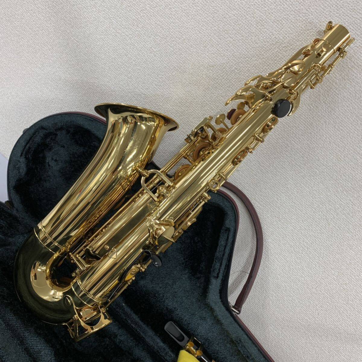 【N2】 Yamaha YAS-34II アルトサックス ケース付き マウスピース 管楽器 1653-62の画像4