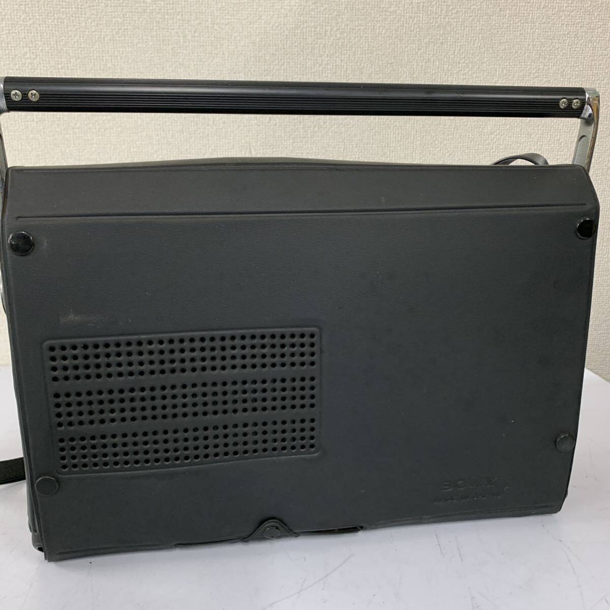 【D-1】 Sony CF-1980ii ラジカセ 動作確認済 再生不可 汚れあり キズあり ソニー 中古品 1613-23_画像6