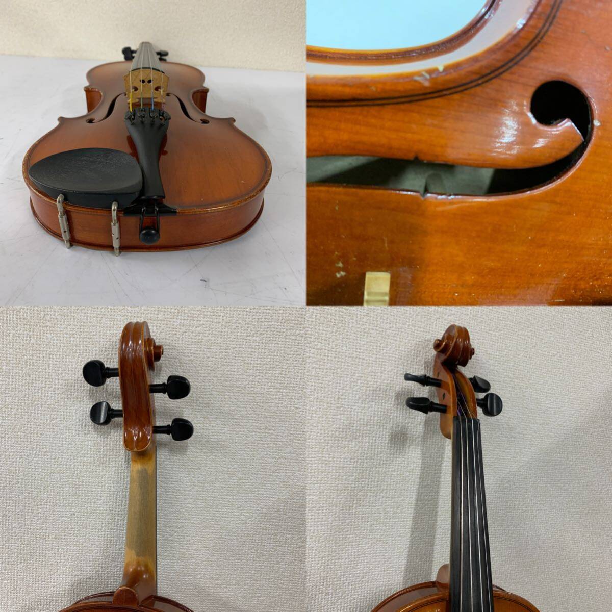 【R-4】 Suzuki No.230 4/4 バイオリン キズあり 汚れあり スズキ 中古品 1714-50の画像7