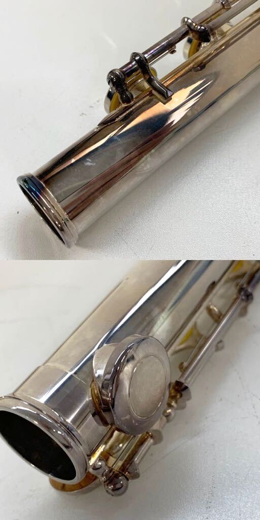 【R-3】 Miyazawa Flute gi-bu SH/R 56143 フルート ミヤザワ くすみやや色合いの変化多数 使用感 1706-53の画像9