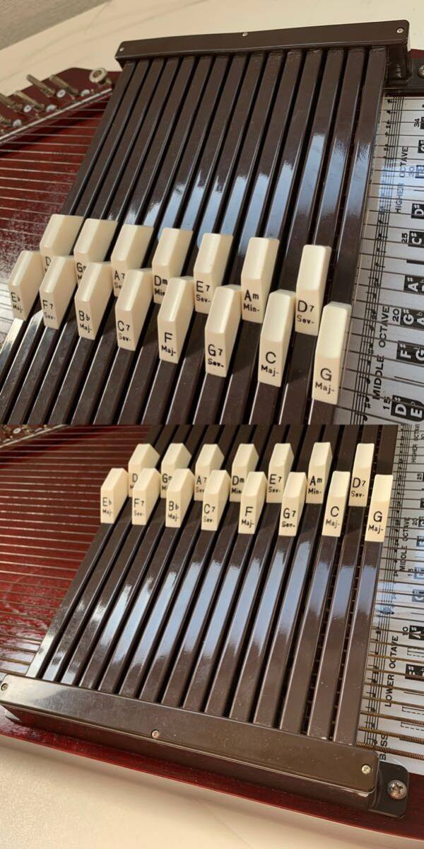 【P-3】 Tokai Chroma harp オートハープ トーカイ 弦楽器 小さい傷あり 1714-23の画像4