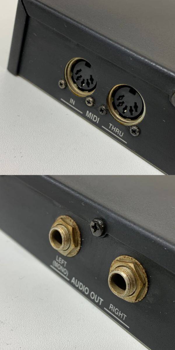 【A-2】 KURZWEIL MP-1 Micro Piano 音源モジュール 音出し確認済み 動作不良あり 汚れ強め 現状品 1734-3の画像8