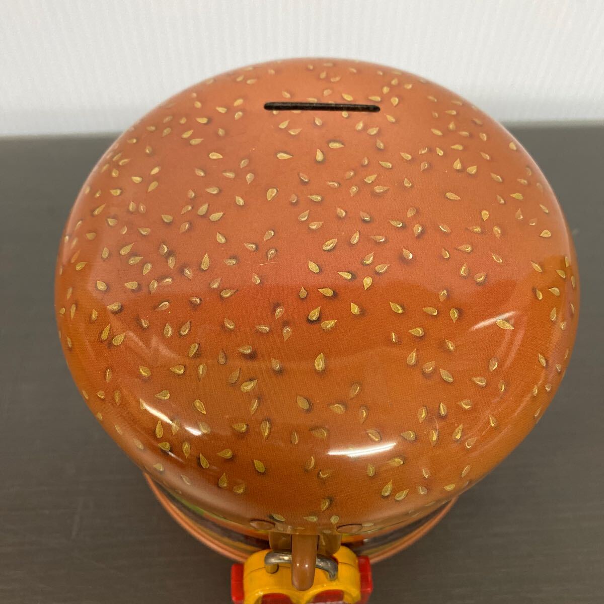  McDonald's big Mac Big Mac savings box . gold can rare 1998 that time thing retro McDonald Bick Mac tin plate Daiwa toy Vintage 