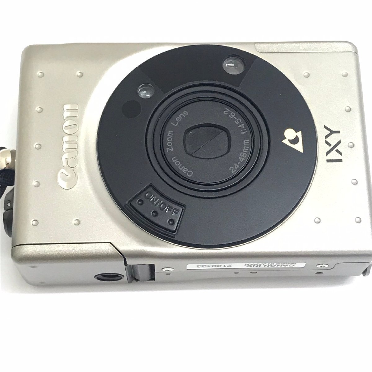 中古品 動作未確認 現状渡し キャノン Canon フィルムカメラ コンパクト APSレンズシャッター式カメラ IXY IX240 CAMERA 質屋出品の画像2