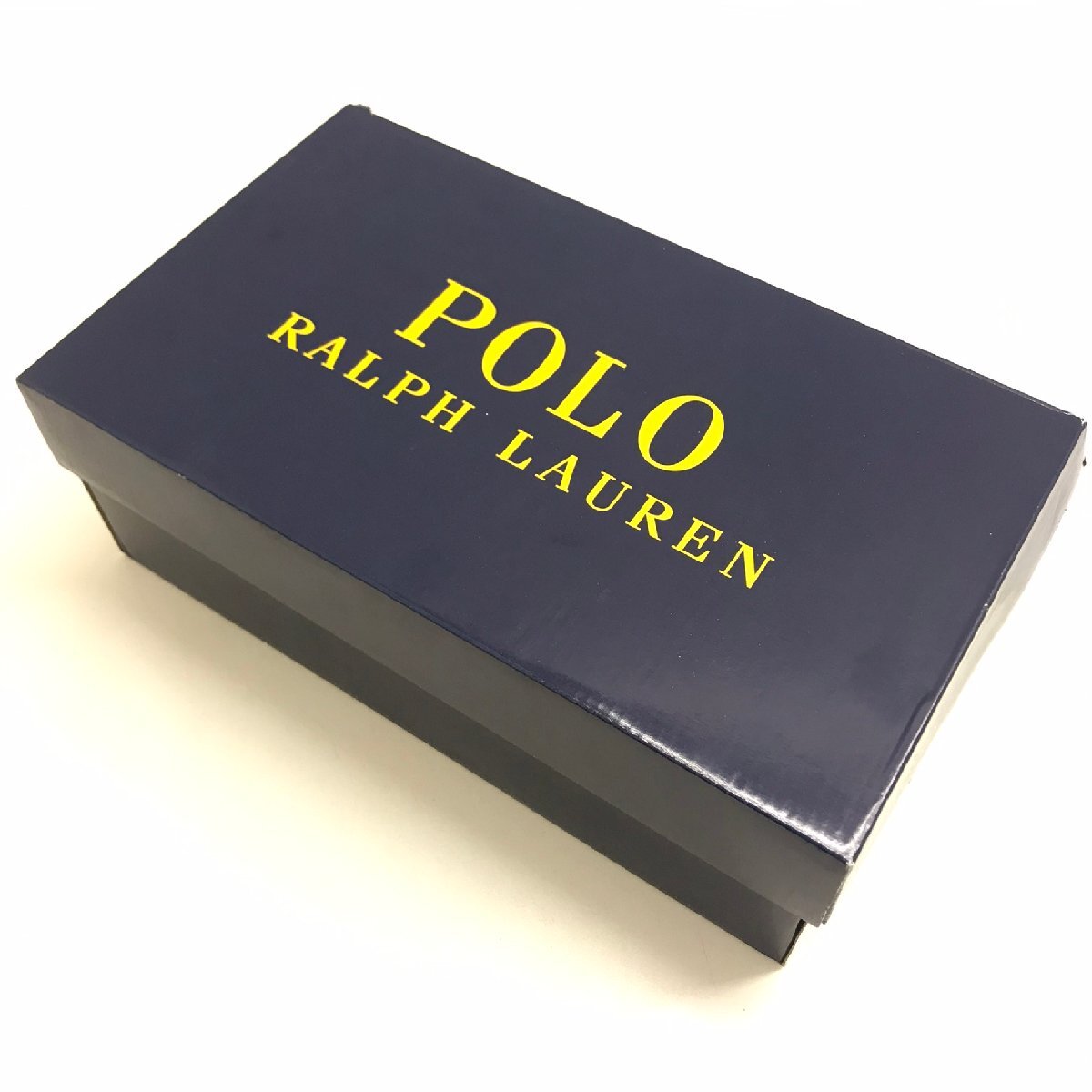 未使用品 POLO RALPH LAUREN ポロラルフローレン 靴 スリッポン 黄色 白 ベアー サイズ42 27.5cm 質屋出品の画像7