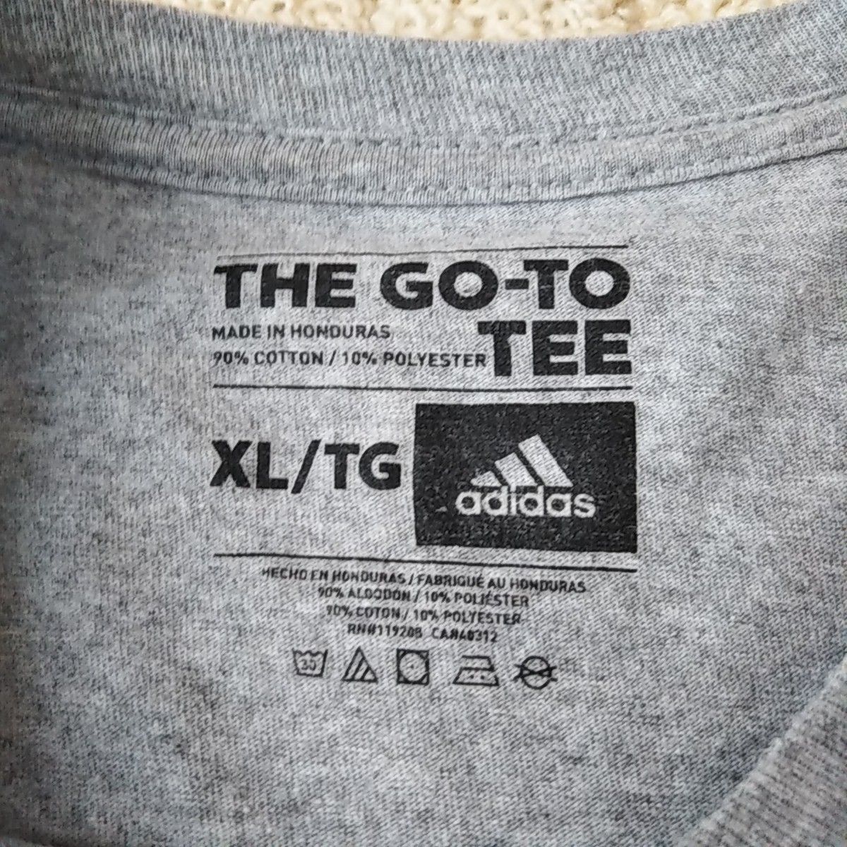 adidas アディダス  半袖 Tシャツ ビッグロゴ テニス パフォーマンスロゴ オーバーサイズ XL