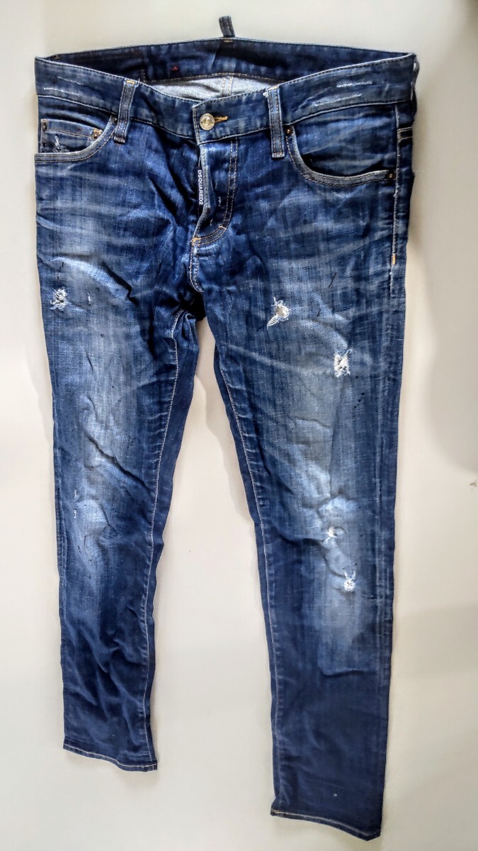 【  DSQUARED2 ディースクエアード 】  SLIM JEAN  48 S76LA0001  スタッフインターナショナル国内正規品の画像1