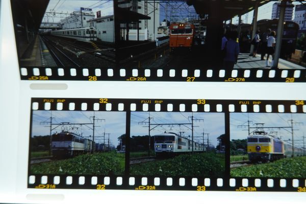 ■古い鉄道写真カラーネガ 36点■東北線 蓮田 カシオペア おはようとちぎ 北極星 武蔵野線■20220601Jの画像8