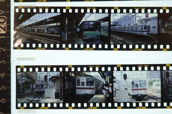 ■古い鉄道写真カラーネガ 36点■■金沢 東金沢 志木 池袋 御徒町 上野 田町■1999年8月9月■20220601Iの画像7