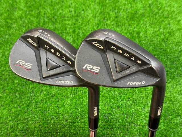 1●812 PRGR プロギア iD nabla FORGED ウェッジ ２本セット 51°＆57° 中古 クラブ ≪札幌/店頭引取OK!≫の画像1