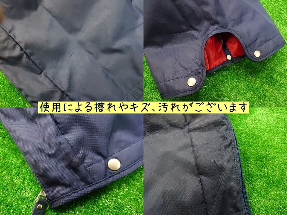 4卍1245 中古 キャディバッグ【Callaway/キャロウェイ】軽量レディースモデル　8.5型 5分割 星柄 ネイビー〈店頭引渡OK!/美しが丘店〉_使用による擦れやキズ、汚れがございます。