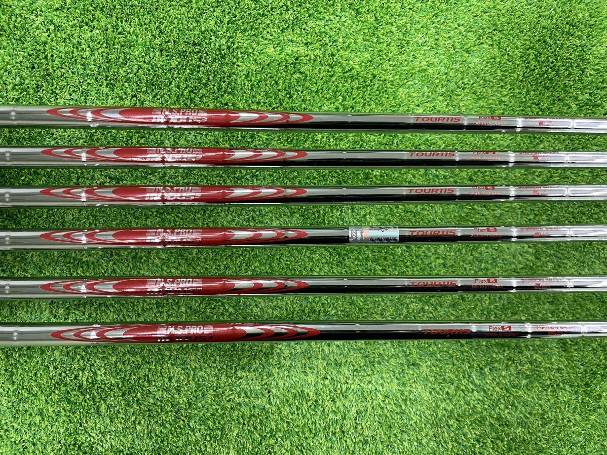 ★新品★キャロウェイ 2024 X FORGED STAR アイアン 5-P 6本セット N.S.PRO MODUS3 TOUR 115(S) メーカーカスタム★の画像4