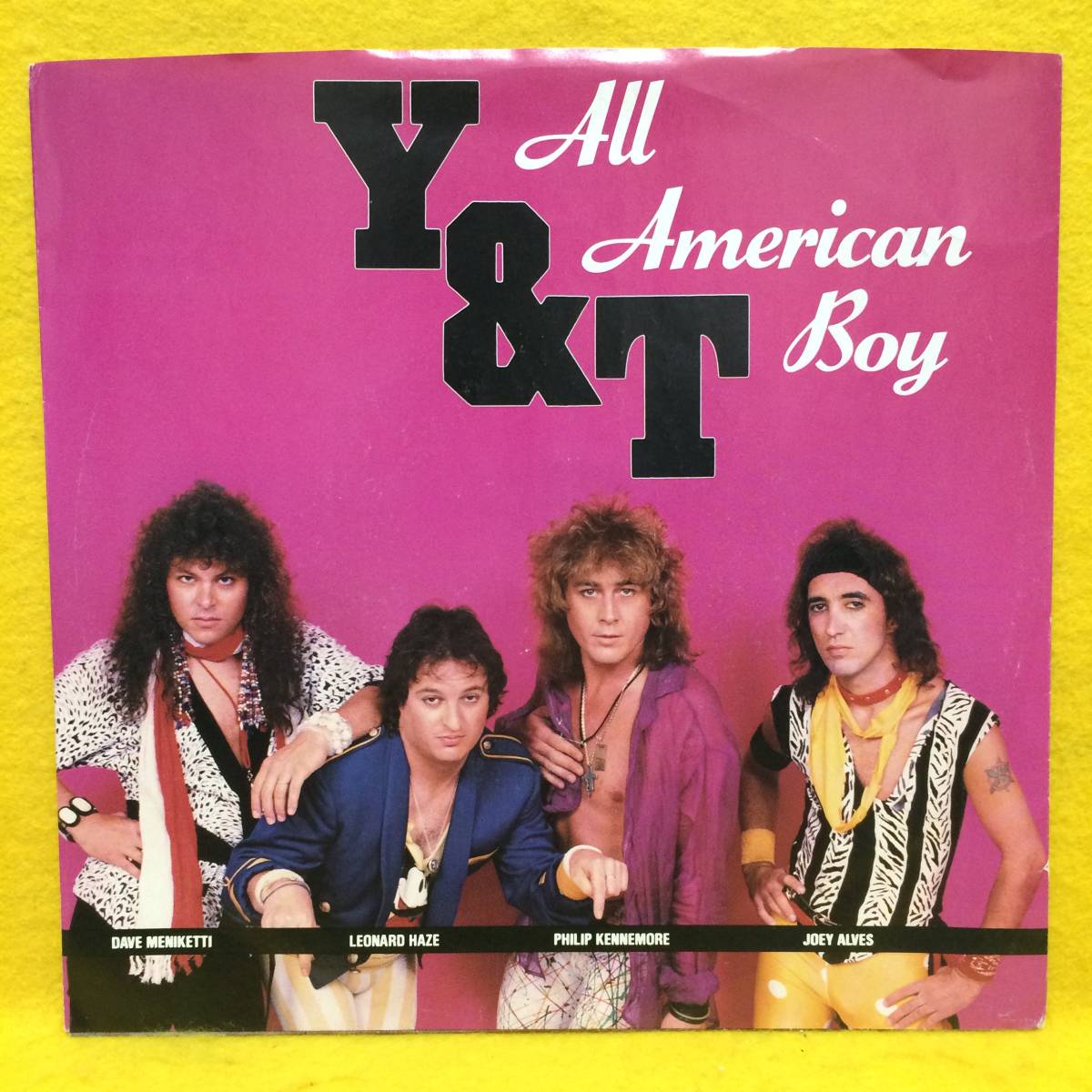 Ep ■ y &amp; t ■ All American Boy/Go The Hold ■ '85 US Poard ■ All American Boy ■ Продвижение ■ Западная музыка ■ Записи