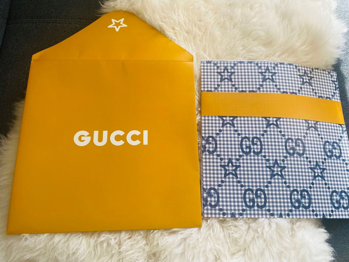 【新品未使用】GUCCI グッチ　ノベルティ　logo紙