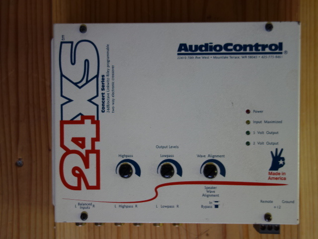 AudioControl 24XS オーディオコントロール　クロスオーバーネットワーク　極上品_外観　キレイです(私見ですが・・・)