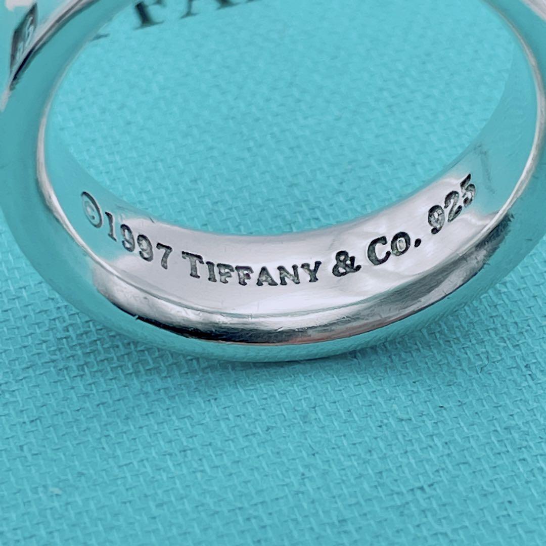 【極美品】Tiffany & Co. ナロー　リング　シルバー　指輪　約20号