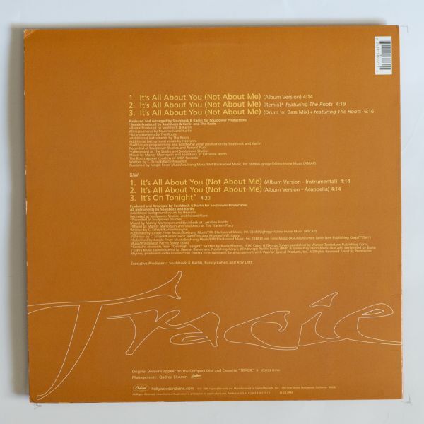 【12inch】Tracie / It's All About You remixed by The Roots_画像2