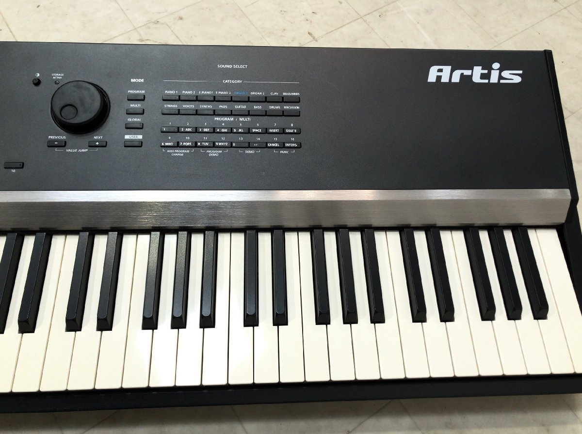 元箱付属！ Kurzweil Artis 88鍵 カーツウェル●F031T352Pの画像7