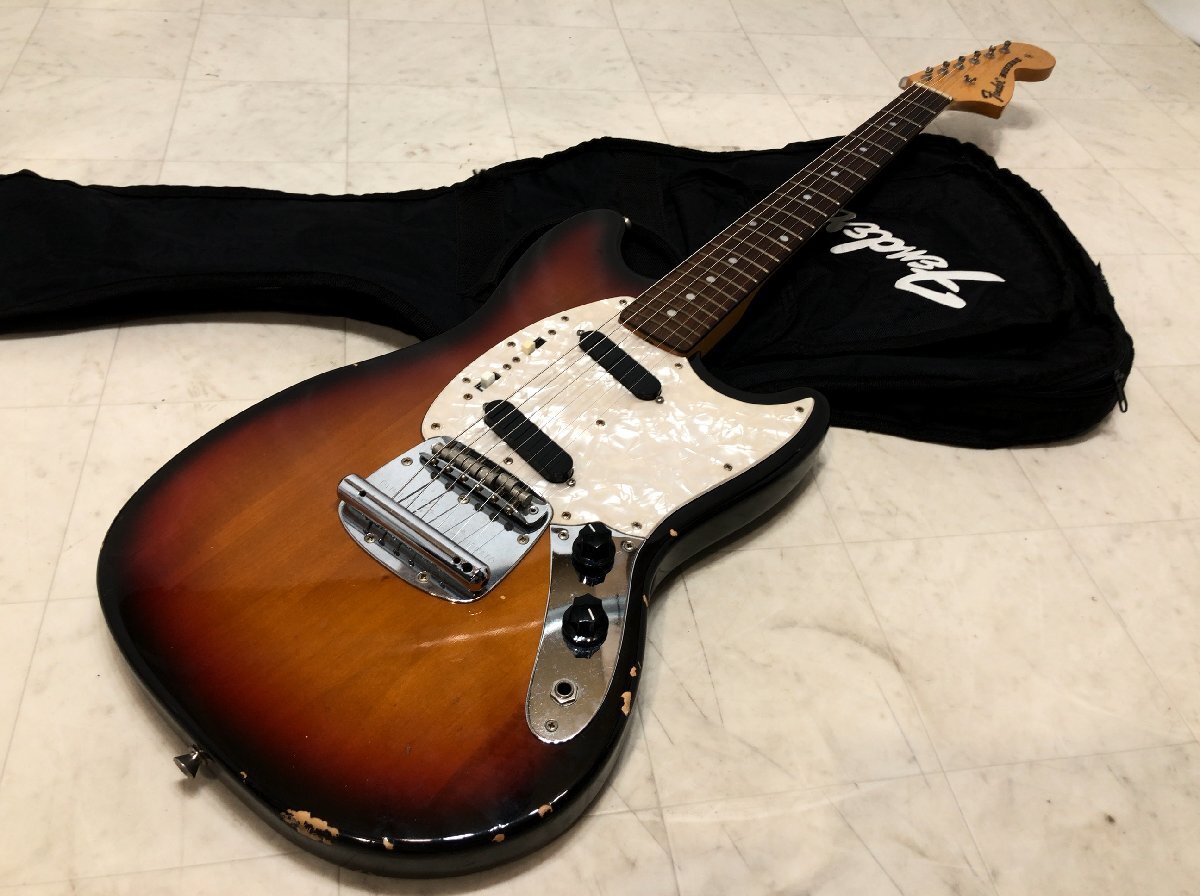 Fender Japan フェンダージャパン Mustang ムスタング MG69 エレキギター●F033T464の画像1