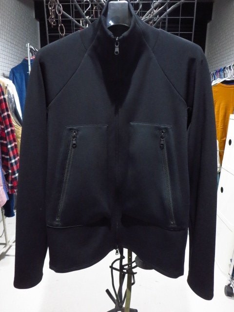 ripvanwinkle リップヴァンウインクル 22SS (RW-402) Zip Up Jersey ジップ アップ ジャージー 黒 M 定価39600円_画像2