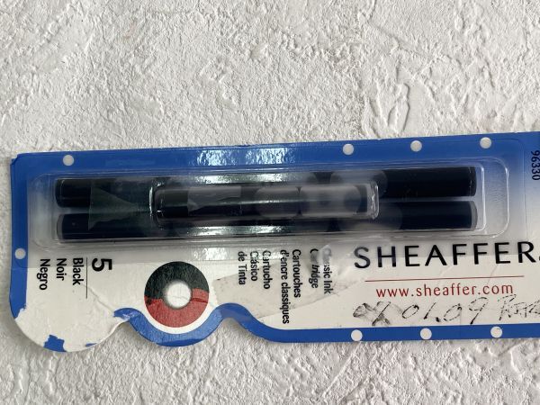  unused fountain pen for cartridge in ki4 kind 7 box MONT BLANC Montblanc /PARKER Parker /PILOT Pilot /SHEAFFER Sheaffer home storage goods 