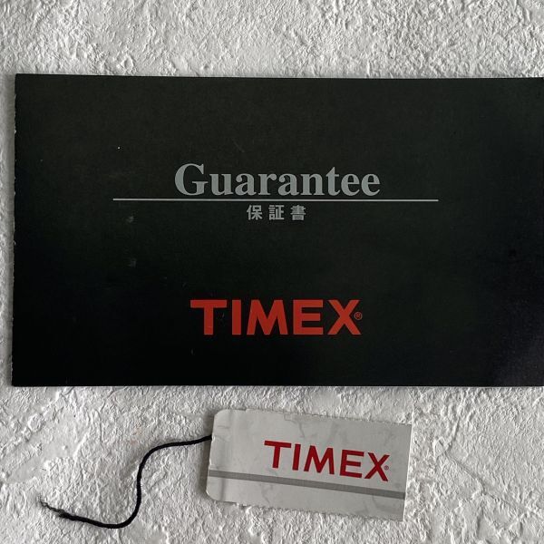 ブランド時計 腕時計 ベルト部品 TIMEX/タイメックス 時計の金具 コマ 保証書/タグ付 自宅コレクション 保管品_画像7