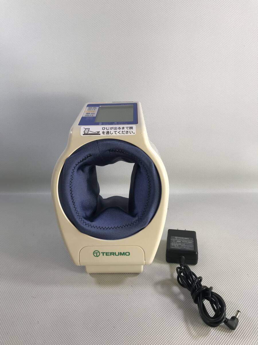 S4710◇TERUMO テルモ 電子血圧計 自動電子 血圧計 アームイン P2000 アダプター TAS1402【訳あり】240404の画像1