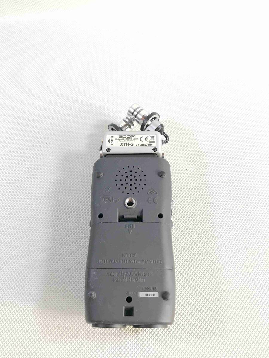 S4935◇ZOOM ズーム Handy Recorder ハンディレコーダー H5 ステレオマイク XYH-5 セット 【訳あり】240416の画像3