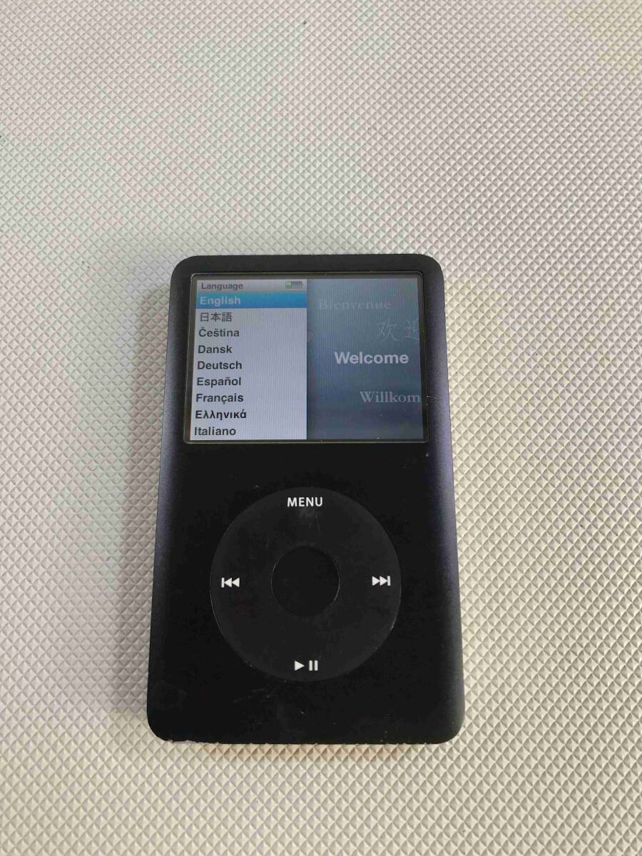 S5087◇Apple アップル iPod classic アイポッド クラシック 80GB A1238 MB147J【保証あり】240430_画像1