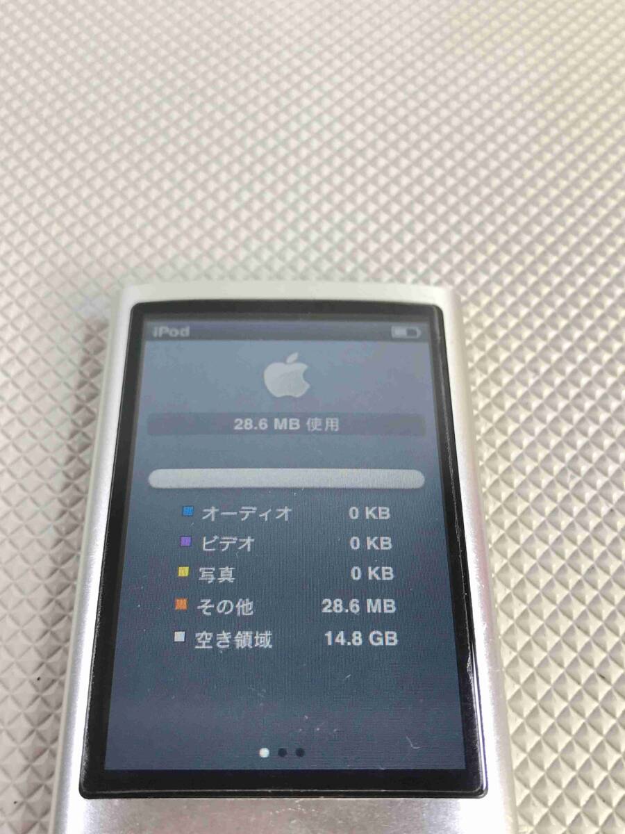 S5088◇Apple アップル iPod nano アイポッド ナノ 第5世代 16GB A1320 MC060J【保証あり】240430_画像6