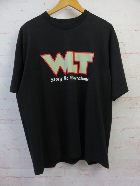 タグ付 WHIZLIMITED ウィズリミテッド WLT TEE Tシャツ ロゴT 半袖 クルーネック WL-C-318 ブラック LARGE 991741773■_画像1